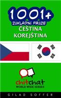 1001+ Basic Phrases Czech - Korean