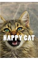 Happy Cat (Journal / Notebook)