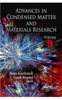 Advances in Condensed Matter & Materials Research