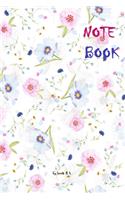 spectacular pink flowers Notebook for Girls