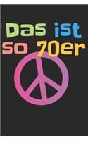Das ist so 70er: Kalender Monatsplaner Familienplaner Planer A5 I 70er Jahre I 70s I Siebziger I Hippie I Flower Power I Peace I Frieden