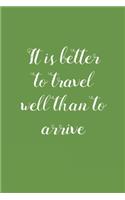It is Better to Travel: Trip Vacation Planner Journal & Diary for 4 Trips, with Checklists, Itinerary & more