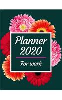 Planner 2020 for work: Jan 1, 2020 to Dec 31, 2020: Weekly & Monthly Planner + Calendar Views (2020 Pretty Simple Planners)