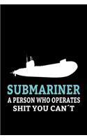 SUBMARINER- Submariner Definition