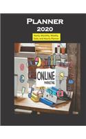Planner 2020 Online Marketing