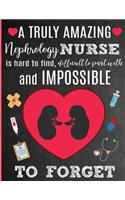 A Truly Amazing Nephrology Nurse Is Hard To Find, Difficult To Part With And Impossible To Forget