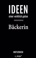 Notizbuch für Bäcker / Bäckerin