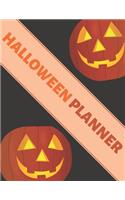 Halloween Planner: Organizer - Halloween Day Holiday Plan & Trick Or Treat, Party, Decoration, Costumes Ideas, Recipes, Budget & Shopping List, Weekly Calendar