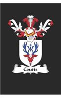Coutts: Coutts Coat of Arms and Family Crest Notebook Journal (6 x 9 - 100 pages)