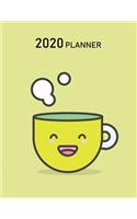 2020 Planner: Happy Yellow Cup