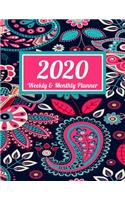 2020 Weekly & Monthly Planner