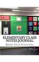 Elementary Class Notes Journal