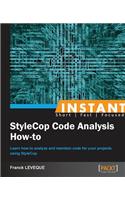 Instant Stylecop Code Analysis How-to