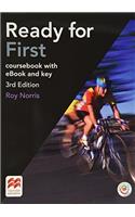 Ready for First 3rd Edition + key + eBook Student's Pack