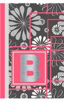 B: Monogram B Writing Journal