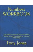 Numbers Workbook: Side-Byside Companion to Your KJV Bible Helping to Keep You Focused on What You Are Reading(4 KJV Bible Workbooks)
