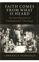 Faith Comes from What Is Heard