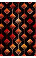 Bullet Journal Notebook Geometric Pattern 5: Graph Design - 162 Numbered Pages with 150 Graph Style Grid Pages, 6 Index Pages and 2 Key Pages for Journaling, Writing, Planning and Doodling, for