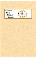 Assorted Neat Noblest Artistic Notebook: Anna Bullet Journal with imitation leather texture cover