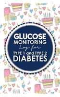 Glucose Monitoring Log for Type 1 and Type 2 Diabetes