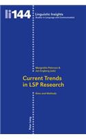 Current Trends in Lsp Research