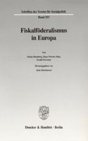 Fiskalfoderalismus in Europa