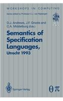 Semantics of Specification Languages (Sosl)