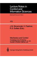 Mechanics and Control
