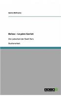 Balzac - Le père Goriot: Die Lesbarkeit der Stadt Paris(German)