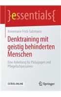 Denktraining Mit Geistig Behinderten Menschen