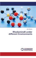 RhodamineB under different Environments