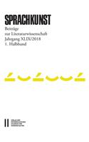 Sprachkunst XLIX/2018 1. Halbband