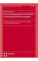 Bereicherungsausgleich Bei Eingriffen in Hochstpersonliche Rechtsguter: Zugleich Ein Beitrag Zur Simulation Von Vertragen Durch Die Eingriffskondiktion