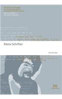 Kleine Schriften