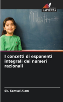 I concetti di esponenti integrali dei numeri razionali