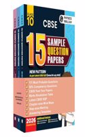 PW CBSE 15 Sample Question Papers Class 10 2025-26 - Science, Maths(Std), Eng Combo For 2026 Board Exam (Paperback, PW)