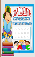 BIG Traceable and coloring Letters Age 3-10