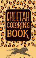 Cheetah Coloring Book