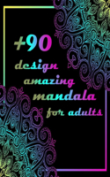+90 design amazing mandala for adults
