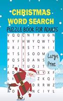 Christmas Word Search Puzzle Book for Adults Large Print: 1160 Christmas Word, Activity Games, Perfect Gift for AdUlts