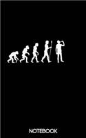 Evolution of Man Notebook (100 pages)