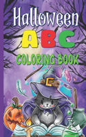 Halloween ABC Coloring Book