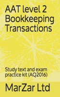 AAT level 2 Bookkeeping Transactions