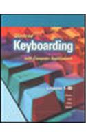Glencoe Keyboarding with Computer Applications: Lessons 1-80(English)