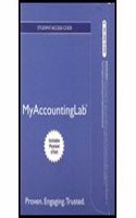 Mylab Accounting with Pearson Etext -- Access Card -- For Pearson's Federal Taxation 2018 Corporations, Partnerships, Estates & Trusts
