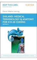 Elsevier Adaptive Learning for Medical Terminology & Anatomy for Coding - Access Card