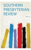 Southern Presbyterian Review