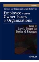Trends in Organizational Behavior, Volume 8