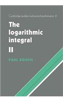 The Logarithmic Integral: Volume 2: Volume 2