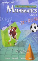 McDougal Littell Math Course 3 Georgia: Student Edition Course 3 2007